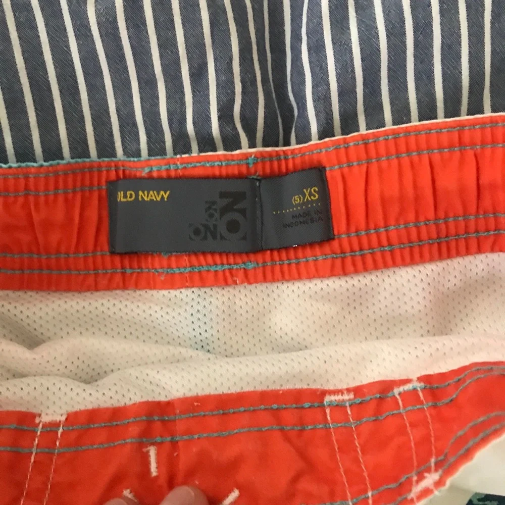4/$25 Old Navy boys swim trunks